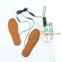 Cool Warmer USB Heated Insoles Thermal Insoles Electric Power USB Heating Boots Pad Foot Warmer Shoe Pad Heater Men Women Gift