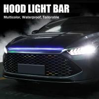 [ANYA Auto Parts] Nicarda Led Car Hood Light Strip Through-Type ไฟหน้าดัดแปลงอัตโนมัติ Cuttable โคมไฟตกแต่งรถยนต์ไฟวิ่งกลางวัน