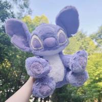 【LZ】❅▼✗  Disney Lilo e Stitch Kawaii Brinquedos de pelúcia para crianças Lilo e Stitch bonecas Pixar macias brinquedos de anjo recheado presente dos namorados fofo