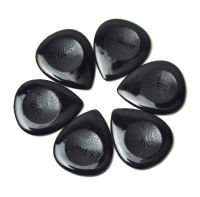 50pcs X-Heavy 3mm Teardrop Black Guitar Picks Plectrums For Electric Guitar Jazz Guitar Bass Accessories