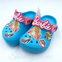 รองเท้าเด็ก หัวโต รัดส้นเด็ก บาร์บี้ Barbie เบาสบาย ลิขสิทธ์แท้ ? (Size 18-35) มี 3 สี