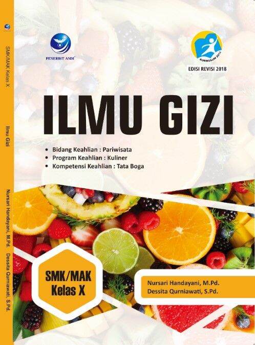 Buku Ilmu Gizi Bidang Keahlian Pariwisata Program Keahlian