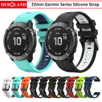 สายรัดข้อมือ22มม. สำหรับ Garmin Fenix 6/6 Pro 5/5 Plus Forerunner 935 945 /Approach S60สายนาฬิกาซิลิโคนแบบถอดง่าย