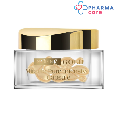 SMOOTH E GOLD CAPSULE 12S - สมูทอี โกลด์ แคปซูล บรรจุ 12 แคปซูล [Pharmacare]