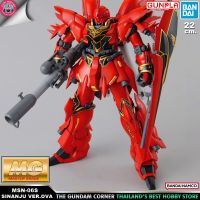 BANDAI MG SINANJU ANIME COLOR VER OVA โมเดล กันดั้ม กันพลา GUNDAM CORNER ร้านกันดั้มคอร์เนอร์