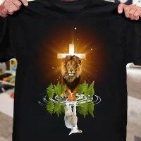 【CW】 Of Judah Lord Believer Christians O Neck Cotton T Shirt Men Short Sleeve Tees Streetwear