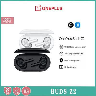 บัด OnePlus True Wireless Z2หูฟังบลูทูธหูฟังอเนกประสงค์ลดเสียงรบกวนแบบแอกทีฟ