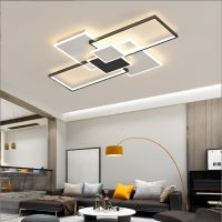 หรูหราห้องนั่งเล่นโคมระย้าที่ทันสมัย LED หรี่แสงได้กับ Alexa แสงในร่มที่เรียบง่ายห้องนอนศึกษาห้องรับประทานอาหารโคมไฟเพดาน *