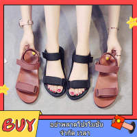 New Sandals พร้อมส่ง! รองเท้าแตะรัดสองสายเป็นรองเท้าแตะผู้หญิงกันลื่นน้ำหนักเบาและใส่สบาย