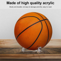 Acrylic Display Stand cket Basketball Volleyball Storage Rack Soccer Ball Holder Decor Athlete Gift Boyfriend