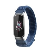 Fitbit Luxe สายสายยืดกีฬาผ้าทอไนลอนสำหรับ Fitbit สายสายรัดข้อมือสำรองผ้ากีฬาสายนาฬิกาสำหรับ Fitbit Luxe