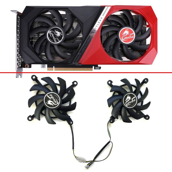 2pcs-85mm-4pin-cooling-for-colorful-geforce-rtx-3060-ti-rtx3060-nb-duo-12g-v2-l-v-geforce-rtx-3050-duo-video-card-fan