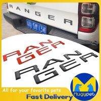 Hot New Ford Ranger T6 T7 T8 2012 - 2018 Pickup 3D Tailgate Inserts Letters Car Rear Groove Letter Emblem