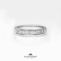 แหวนเพชร Channel Setting Diamond Ring ( Diamond Ring )