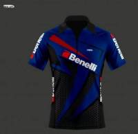 Polo Benelli Zipper Shooting Tactics High Quality Free Custom Name Service Style49 2023 new popular