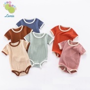 Bodysuit Cộc Tay Mùa Hè Phong Cách Hàn Quốc Cho Bé Sơ Sinh