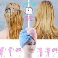 Rapided Drying Hair Towel Microfiber Quick Magic Hair Dry Hat Wrapped Towel Towels