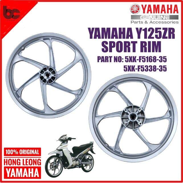 YAMAHA Y125ZR SPORT RIM / CAST WHEELS 1.60X17 1.85X17 / RIM DEPAN ...