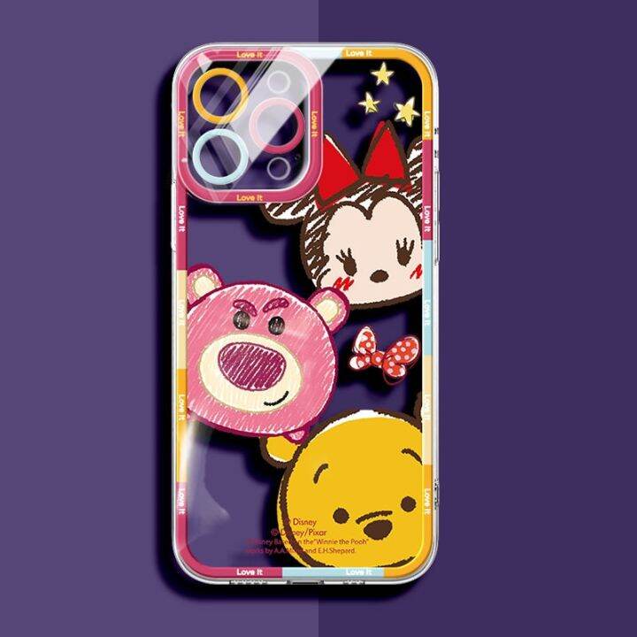 23new-disney-mickey-minnie-case-for-samsung-galaxy-s23-s22-ultra-s21-s20-fe-s10-plus-note-20-10-a32-a52s-a52-a72-soft-silicone-cover