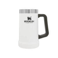 Stanley  แก้วเบียร์เก็บความเย็น รุ่น  ADVENTURE BIG GRIP BEER STEIN 24OZ POLAR WHITE