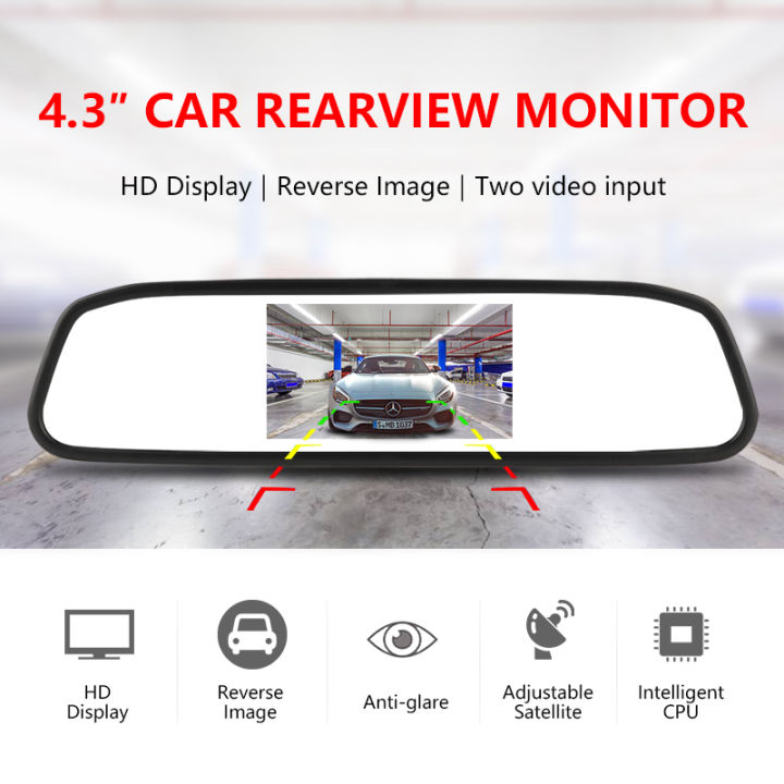 4-3-inch-car-hd-rearview-mirror-ccd-video-auto-parking-assistance-led-night-vision-reversing-rear-view-camera-transparent-glass