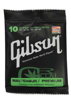 สายกีต้าร์โปร่ง(Gibson) เบอร์10 Super Ultra Light - 010,014,023w,030w,039w,047w
