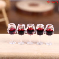 Clothing mother and baby 5pcs 1:12 dollhouse Miniature Wine CUP เบียร์แก้วไวน์รุ่น Doll Decor Toy