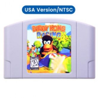 การ์ดเกมคอนโซลวิดีโอเกม64บิต-n64ตลับเกม-mario-donkey-kong-series-usa