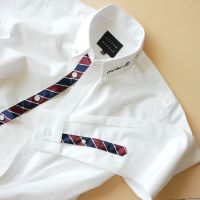 Thesilverneedle - white classic oxford shirt