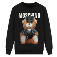 สเวตเชิ้ตแขนยาวขนาดพิเศษลำลองเสื้อกันหนาว Moschino