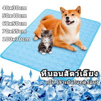 แผ่นรองนอน เสื่อรองนอน เนื้อผ้าระบายความร้อน ใช้รองนอน รองกรง สำหรับสัตว์เลี้ยง Pet Cooling Mat