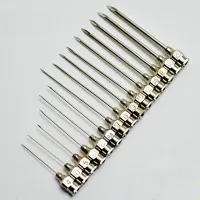 【YY】10pcs #4 #4.5 #5 #5.5 #6 To #20 Stainless Steel Veterinary Needle Needle Dispensing Needles Laboratory Sampling Needle