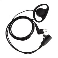 2-pin D Shape หูฟังหูฟังปตท.MIC สำหรับ Motorola GP88 CT150 P040 วิทยุ