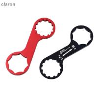 CLARON 8T-12T เครื่องมือถอดขี่จักรยานกันน้ำโช้ค Suntour เครื่องมือถอดแยกชิ้นส่วนฝาครอบหัวไหล่เครื่องมือซ่อมแซมซ่อมประแจถอดประแจน็อตเกลียวแบบมีหัวสำหรับจักรยาน