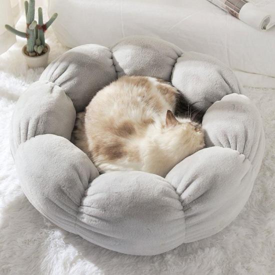 Aov giường cho mèo hình hoa giường cho chó siêu mềm thảm cho mèo thú cưng - ảnh sản phẩm 8