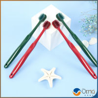 Orna แปรงสีฟันแม่ลูก แปรงสีฟันญี่ปุ่น แปรงสีฟันขนแปรงนุ่ม Adult and child soft toothbrush