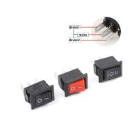 3 Pin10X15mm KCD11Mini SPST 2/3 Position Snap-in Boat Rocker Power Switches  ON-ON/ON-OFF-ON 3A/250V Push Button Switch Electrical Circuitry  Parts