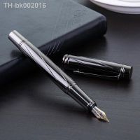 ✥◇☼ 0.5mm New Silver-plated Fountain Pen Business Gift Set Daily Office Signature Pen Office Supplies