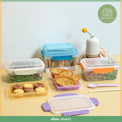 ‼️NEW‼️ กล่องข้าว กล่องใส่อาหาร กล่องข้าวพลาสติก กล่องเก็บอาหาร กล่องถนอมอาหาร เข้าไมโครเวฟได้ lunchbox