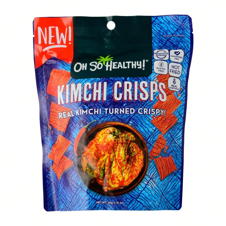 Oh So Healthy! Kimchi Crisps 50G