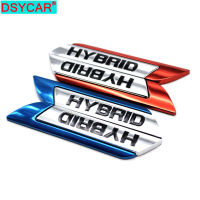 DSYCAR 1คู่ส่วนบุคคล3D สติกเกอร์รถโลหะไฮบริดสติกเกอร์รถตราสติกเกอร์ตกแต่งสากลสำหรับรถยนต์ส่วนใหญ่