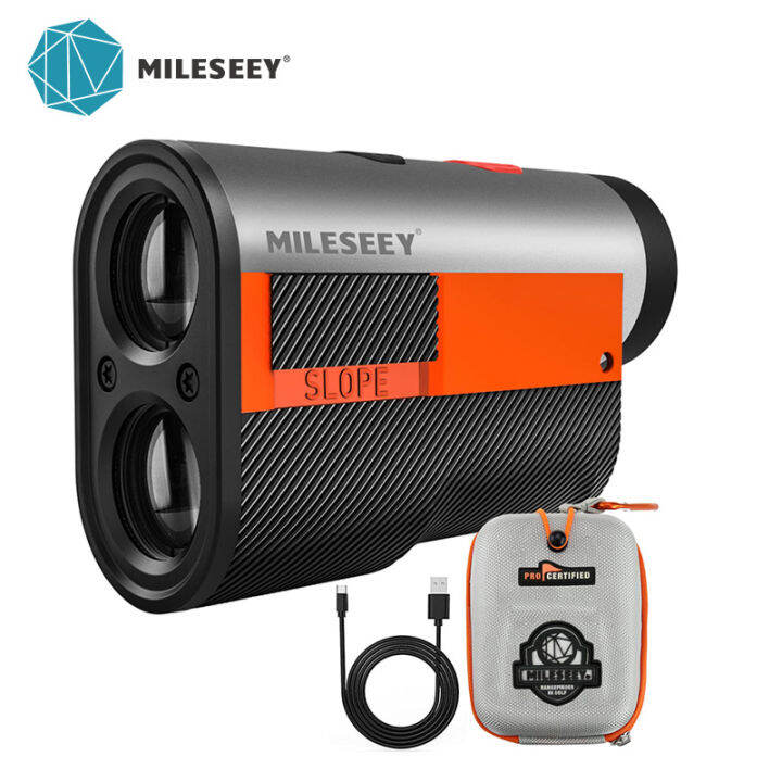 Mileseey GPF12 Golf Rangefinder Sale with Slope and Holder