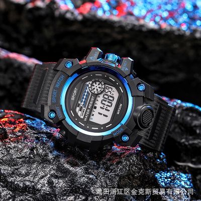 【hot seller】 Unicorn electronic watches for men and women students children at the beginning of han edition fashion cool high luminous watch alarm clock