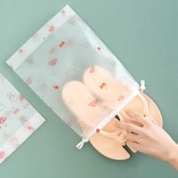 10pcs Cosmetic Storage Bag Grocery Drawstring Organizer Travel Bath Bag Frosted Towel Socks Packaging Bags Shoes Protector Cover