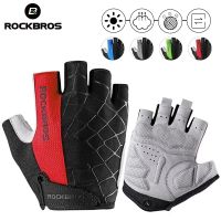 ROCKBROS Cycling s Half Finger Bike s Shockproof Anti-Slip s Bicycle Riding s Anti Slip Summer Sports2023