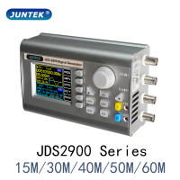 JUNTEK ชุด JDS2900 15MHz- 60MHz เครื่องกําเนิดสัญญาณดีดีเอสฟังก์ชัน CNC แบบ Dual-Channel ตัวนับความถี่เครื่องกำเนิดสัญญาณแบบกำหนดเองขายดีที่สุด