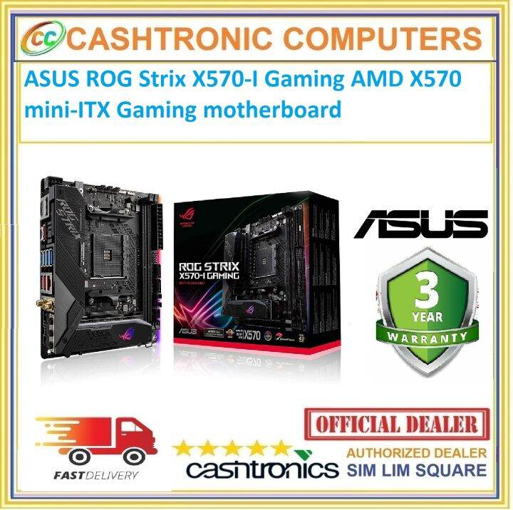 ASUS ROG Strix X570I Gaming AMD X570 miniITX Gaming motherboard