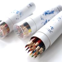 ◎♈○ 24/36/48 Wood Colored Pencils Non-toxic Painting Writing Drawing Sketching Pencil School Stationery