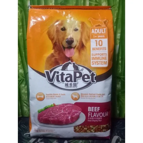 Vitapet Adult Dog Food 7Kg Beef Flavour Lazada PH