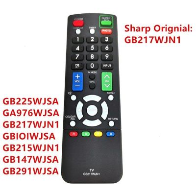 SHARP GB217WJN1 Black LED Sharp Remote Control